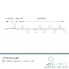 10 Cotton Ball Fairy Lights - USB or Battery Operated LED String Lights with Timer mode (Cool Grey)