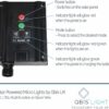 200 Warm White Solar Powered Fairy Lights on Green Wire. Multifunction.