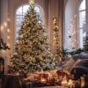 200 Warm White LED Fairy Lights on Green Wire. Multifunction, Remote & Timer. Plug in Fairy Lights