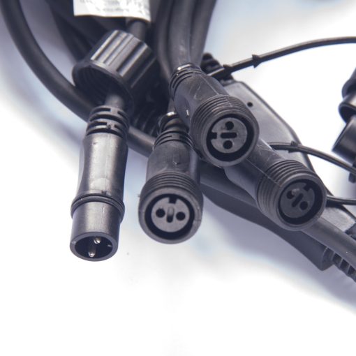 230V-3WAY-BL_01 Professional Connectable 3-Way Splitter, for Qbis System2 Christmas Lights
