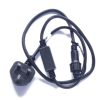 Professional 10m 100 LED string cold white fairy lights and plug kit - Bundle offer