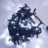Professional 10m 100 LED string cold white fairy lights and plug kit - Bundle offer