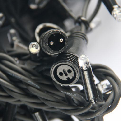230V-STR-10M-WH-BL-03 Professional Connectable Cold White String Lights (Add-on Set)