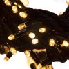 230V-STR-10M-WW-BL Professional Connectable Warm White String Lights (Add-on Set)