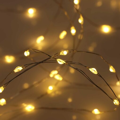 61NiYwvVnYL._AC_SL1500_ (1) 100 Warm White Micro Lights with Remote Control, USB Plug, Timer, Multi Function & Dimmer. Fairy String Lights