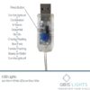 61YJHy8uhIL._AC_SL1500_ 100 Warm White Micro Lights with Remote Control, USB Plug, Timer, Multi Function & Dimmer. Fairy String Lights