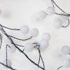 B120CLU-5V-SS-BL3 Pastel Berry Cluster Lights on Black Wire. 240 Pastel LED Garland Fairy Lights