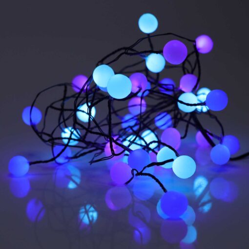Blue, Purple, Turquoise lights