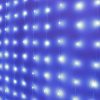 320 RGB Curtain Lights on Silver Wire. Plug in Fairy Lights with Remote.
