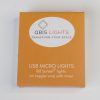 100 Sunset® Micro Lights with Remote Control, USB Plug, Timer, Multi Function & Dimmer. Fairy String Lights in yellow, amber/ orange and red