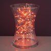 M100STR-USB-SS2-CP_4441 100 Sunset®2 Micro Lights with Remote Control, USB Plug, Timer, Multi Function & Dimmer. Fairy String Lights in red & amber/ orange