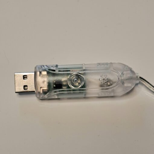 100 Warm White Copper Wire USB micro lights with USB Plug, Remote Control, Timer, Multi Function & Dimmable
