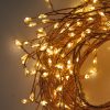 240 Warm White Cluster LEDs on Copper wire. Plug in Garland fairy lights - available mid Nov