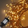 240 Warm White Cluster LEDs on Copper wire. Plug in Garland fairy lights - available mid Nov