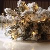 60 Warm White Battery Powered Fairy Lights on Green Wire. Multifunction with Timer