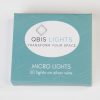 30 Warm White Battery Powered Fairy Lights on Silver Wire. Firefly Lights with Timer