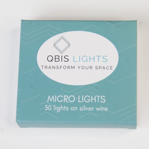 30 Warm White Battery Powered Fairy Lights on Silver Wire. Firefly Lights with Timer