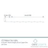 M40-STR-BAT-SS2-CP-Dimensions 40 Sunset®2 Battery Powered Fairy Lights on Copper Wire. Red & Orange/Amber Firefly Lights with Timer