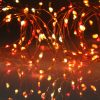 100 Sunset® Micro Lights, Multi Function Fairy String Lights in red, orange & yellow. With remote control.