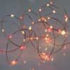 MLED40STRBATSSCP_02 40 Sunset® Battery Powered Fairy Lights on Copper Wire. Red, Orange/Amber & Yellow Firefly Lights with Timer