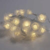 16 Rose String Battery Lights, 2m long for indoor use