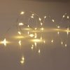 QB-MLED20STR-BAT-WW-TR_02 20 Warm White Battery Powered Fairy Lights on Silver Wire. Firefly Lights with Timer