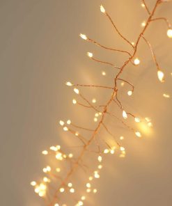 cluster-on-copper Premium LED Cluster Lights. 400 Warm White LEDs on Copper wire - available mid Nov