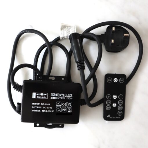 controller-2 Professional Festoon Connectable controller: Dimmer + Timer with Remote control
