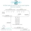 example_connection_diagram Professional Connectable Cold White Icicle Lights (Add-on Set) Includes Random Twinkling Lights