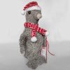 penguin1 Cute little Christmas Penguin (33cm/13") tall with hat, scarf and battery operated lights