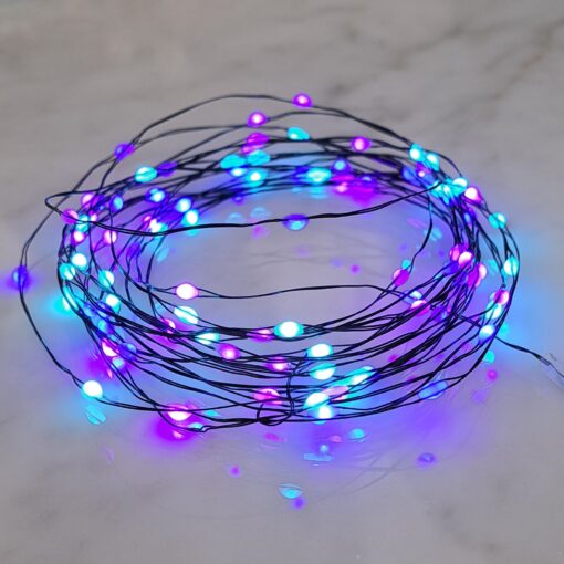 100 Pastel micro/ rice lights (USB Plug) Multifunction with Remote Control, Timer and Dimmer